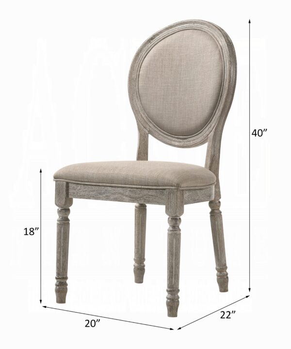 Faustine Side Chair Dimensions