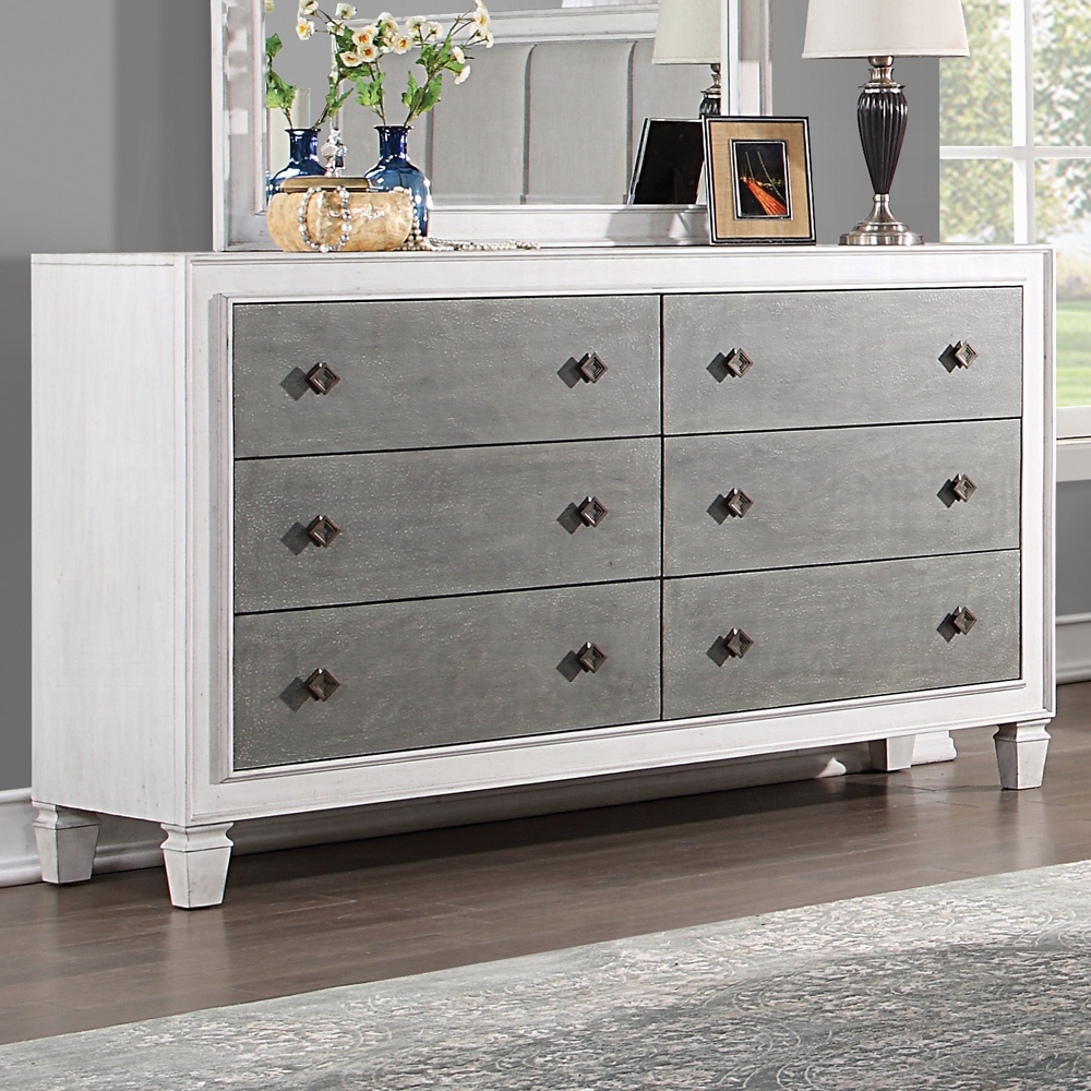 Rustic Gray Katia Dresser BD00663 by ACME