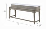 Wandella 4PC Pack Counter Height Table Set with USB DN00089 by ACME Counter Mobilia Cleopatra 23 Wandella 4PC Pack Counter Height Table Set with USB DN00089 by ACME 23