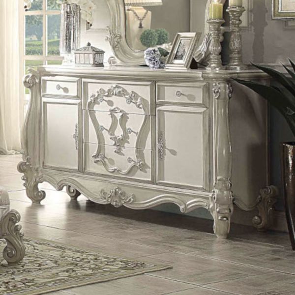 Bone White Versailles Dresser 21135 by ACME