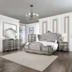 Ariadne Dresser Antique Platinum Finish By ACME