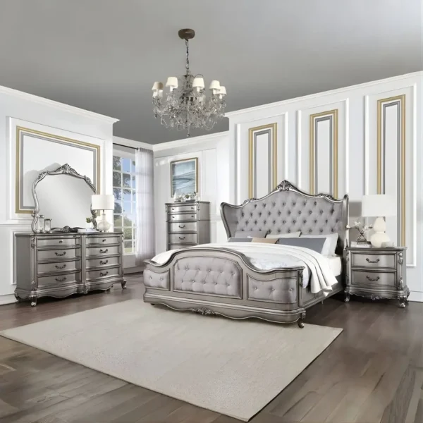 Ariadne Dresser Antique Platinum Finish By ACME