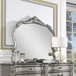 Ariadne Mirror Antique Platinum Finish By ACME