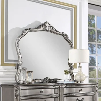 Ariadne Mirror Antique Platinum Finish By ACME