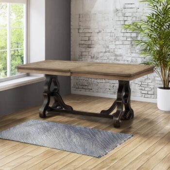Maple Nathaniel Dining Table 62330 by ACME