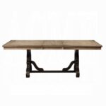 Maple Nathaniel Dining Table 62330 by ACME Luxury Dining Tables Mobilia Cleopatra 12 Maple Nathaniel Dining Table 62330 by ACME 12