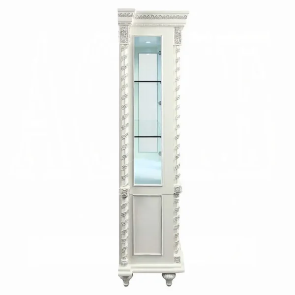 Vanaheim Curio in Antique White Finish by ACME - Image 4