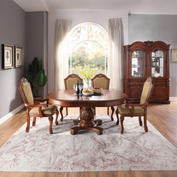 Chateau De Ville Cherry Arm Chair by ACME - Image 4