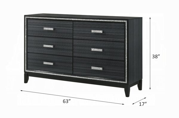 Black Haiden Dresser 28435 by ACME 13