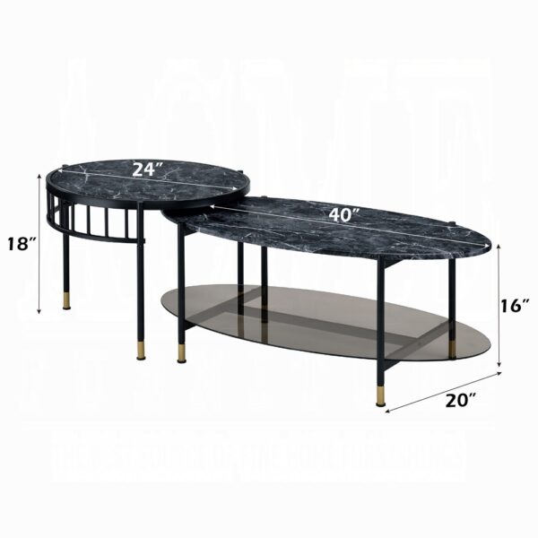Silas Nesting Coffee Table Set by ACME 12