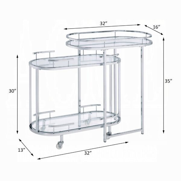 Piffo Serving Cart Set by ACME 16