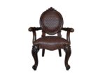 Cherry Versailles Arm Chair DN01393 by ACME 14