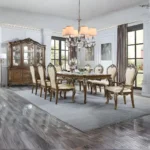 Latisha Rectangular Oak Dining Table by ACME