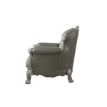 Dresden Leather Living Chair With Pillow By ACME