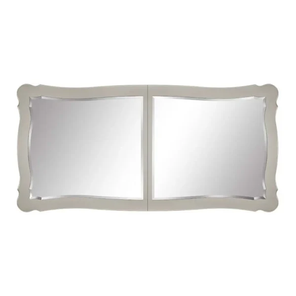 Bently 96-Inch Rectangular Dining Table in Champagne Finish By ACME