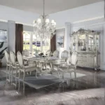 Bently Double Pedestal Dining Table By ACME