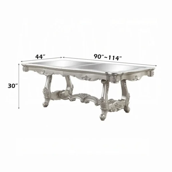 Bently Double Pedestal Dining Table By ACME