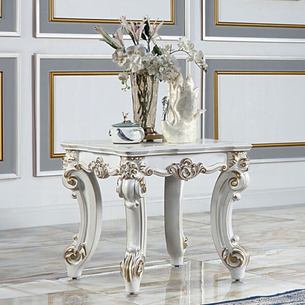 Pearl Vendom II End Table LV01333 by ACME 8