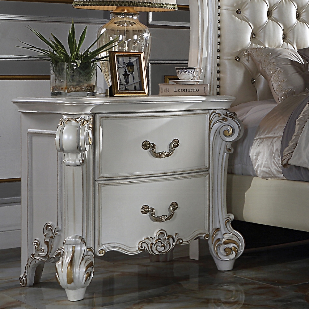 Pearl Vendom Nightstand BD01340 by ACME