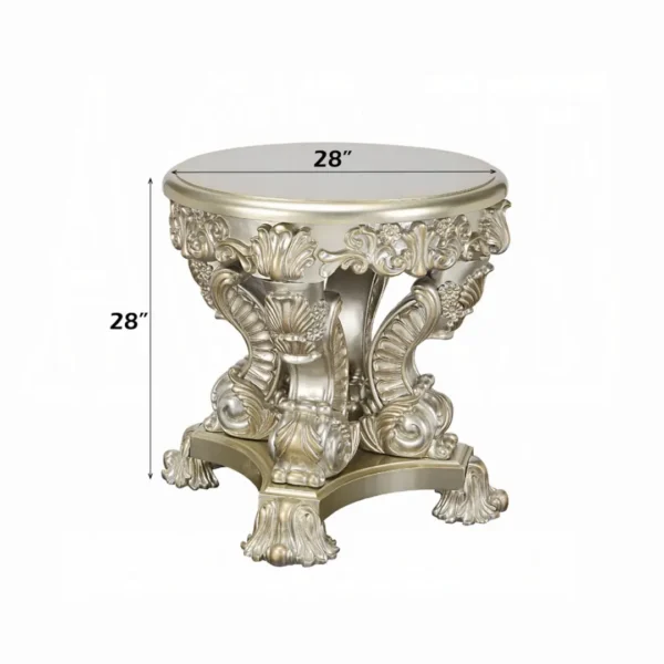 Sorina Gold End Table by ACME - Image 2