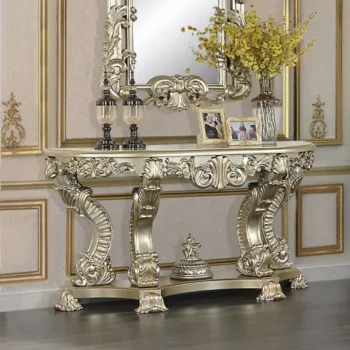 Sorina Gold Sofa Table