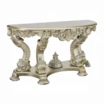 Sorina Gold Sofa Table by ACME - Image 2