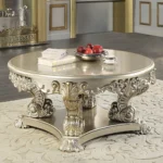 Sorina Round Gold Coffee Table
