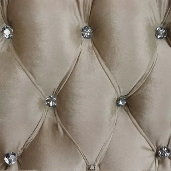 Sorina Gold French Armchair With 2 Pillows by ACME - Image 7