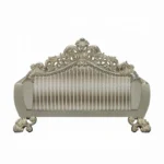 Sorina Velvet Fabric Loveseat With 5 Pillows by ACME - Image 2