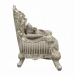Sorina Gold French Armchair With 2 Pillows by ACME - Image 3