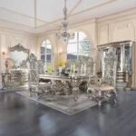 Danae Dining Arm Chair Set of 2 by ACME - Image 7