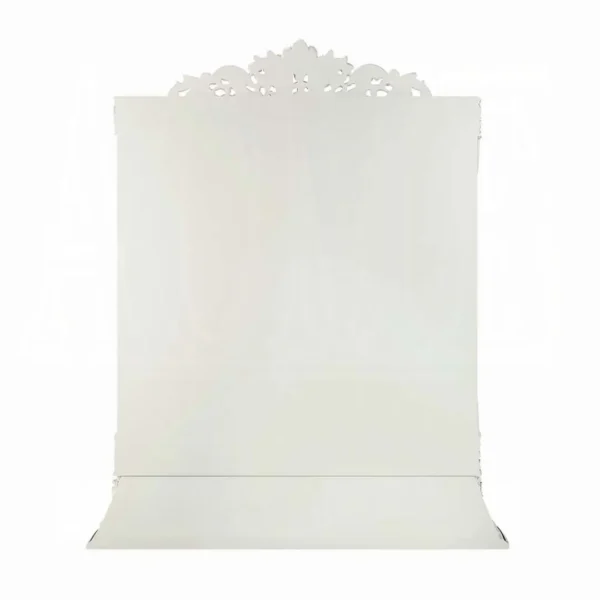 Adara Antique White Wood Curio by ACME - Image 4