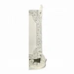 Adara Antique White Wood Curio by ACME - Image 3