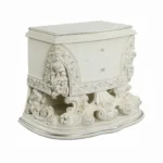 Adara White Nightstand by ACME - Image 2
