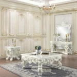 Adara White End Table by ACME - Image 4