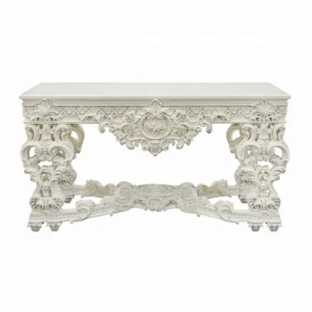 White Sofa Table