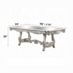 Bently Double Pedestal Dining Table by ACME Luxury Dining Tables Mobilia Cleopatra 31 Bently Double Pedestal Dining Table by ACME 31