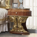 Luxury 5 PC Bedroom Set HD-9090 By Homey Design Homey Design HD-9090 Collection Mobilia Cleopatra 13 Luxury 5 PC Bedroom Set HD-9090 By Homey Design 13