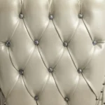 Vanaheim Beige Leather Eastern King Bed by ACME - Image 4