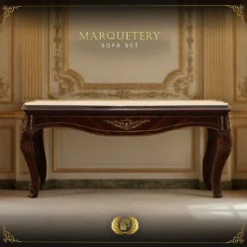 MARQUETERY SOFA SET (5)