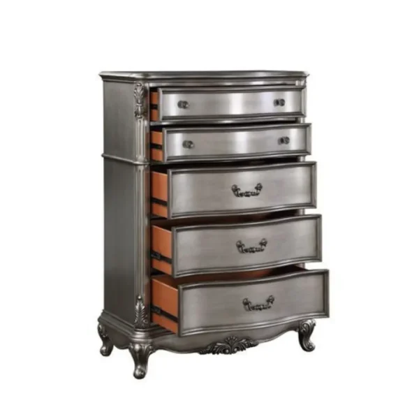 Ariadne Chest Antique Platinum Finish By ACME