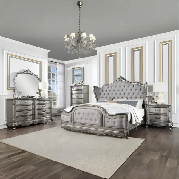 Ariadne Chest Antique Platinum Finish By ACME