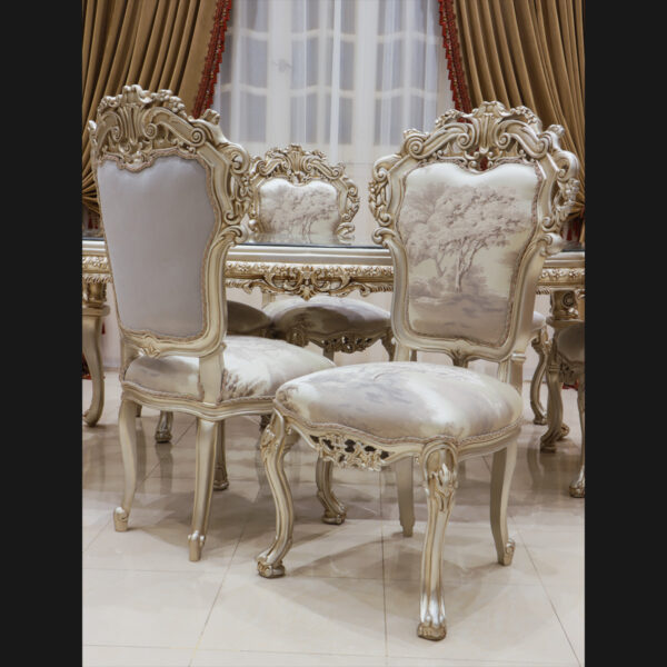 Handmade Dantila Gray Side Chair 8