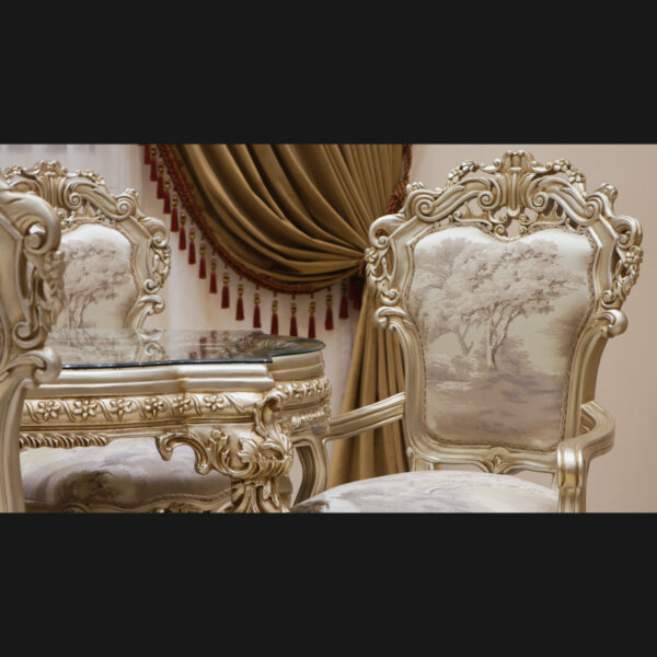 Handmade Dantila Gray Arm Chair 8