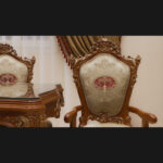 Handmade Elite Brown Dinning Arm Chair 10
