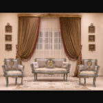 Handmade Antique Gold Sofa 16