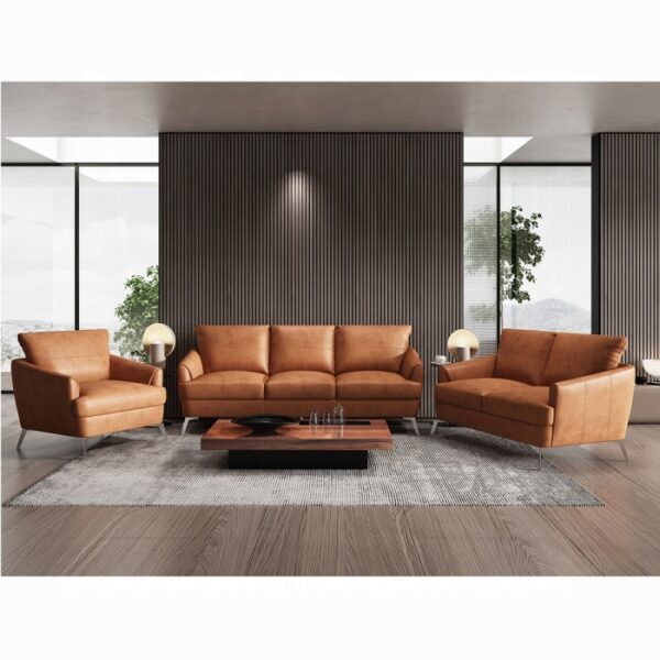 Cappuccino Leather Safi Sofa LV00216 by ACME 14