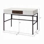 Verster Writing Desk W/USB 93090 by ACME Home Office Desks Mobilia Cleopatra 26 Verster Writing Desk W/USB 93090 by ACME 26