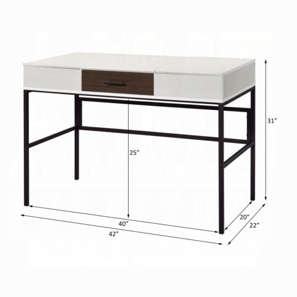 Verster Writing Desk W/USB 93090 by ACME 18