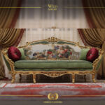 Handmade Wild Green Sofa 17
